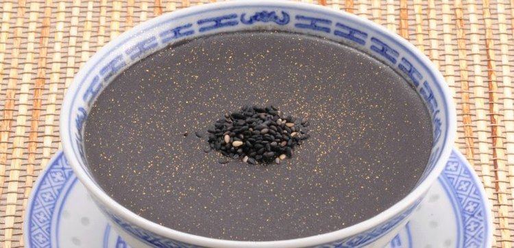 Black sesame soup The Best Black Sesame Soup Recipe Dim Sum Central