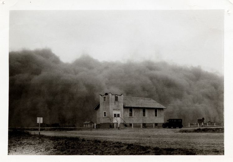 Black Sunday (storm) Black Sunday dust storm April 14 1935 One of the worst dust storms