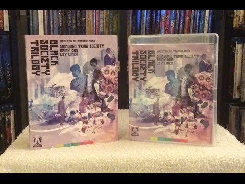 Black Society trilogy Black Society Trilogy BLU RAY UNBOXING and Review Arrow Video