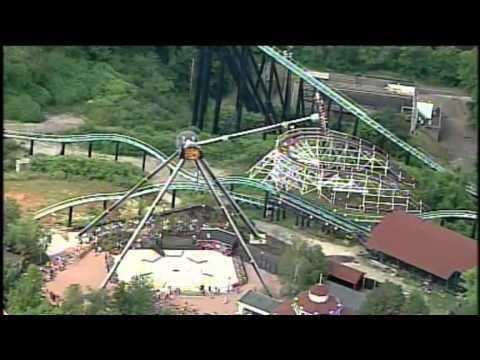 Black Widow (ride) Chopper 11 View of the Black Widow Kennywood Park39s New Ride YouTube