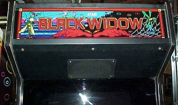 Black Widow (video game) Atari Black Widow Vector Arcade Video Game of 1982 at wwwpinballrebel