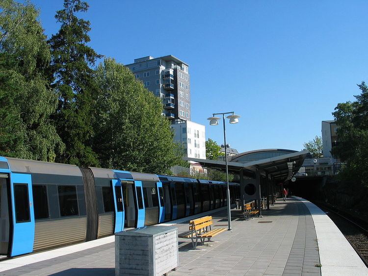 Blackeberg metro station