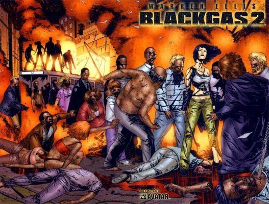 Blackgas Warren Ellis Blackgas 2 1 Avatar Press ComicBookRealmcom