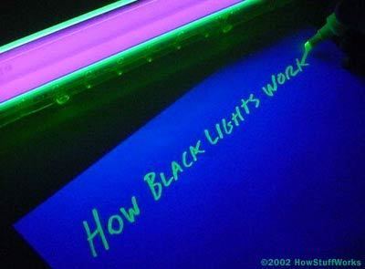 Blacklight Black Light Uses How Black Lights Work HowStuffWorks