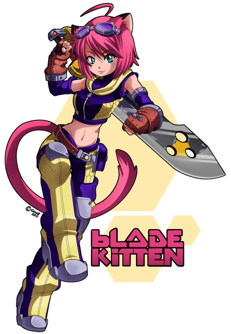 Blade Kitten Blade Kitten by gen8 on DeviantArt