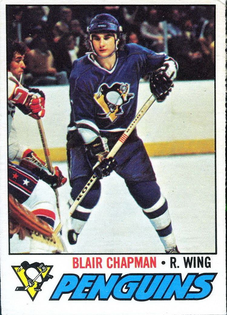Blair Chapman Blair Chapman Players cards since 1977 1980 penguinshockey
