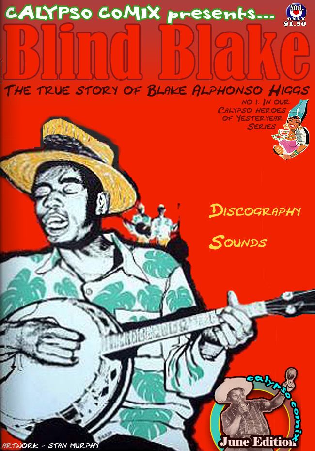 Blake Alphonso Higgs Blind Blake Alphonso Higgs A Graphic Biography Musical Traces