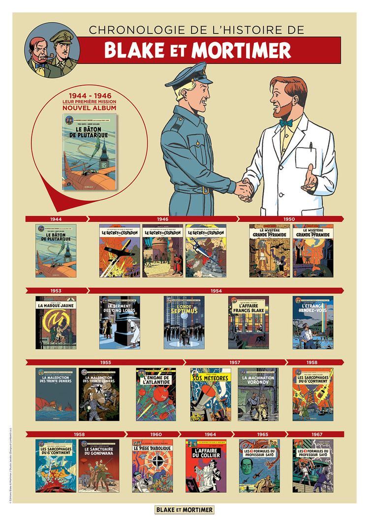Blake and Mortimer Blake and Mortimer the official chronology The Adventures of