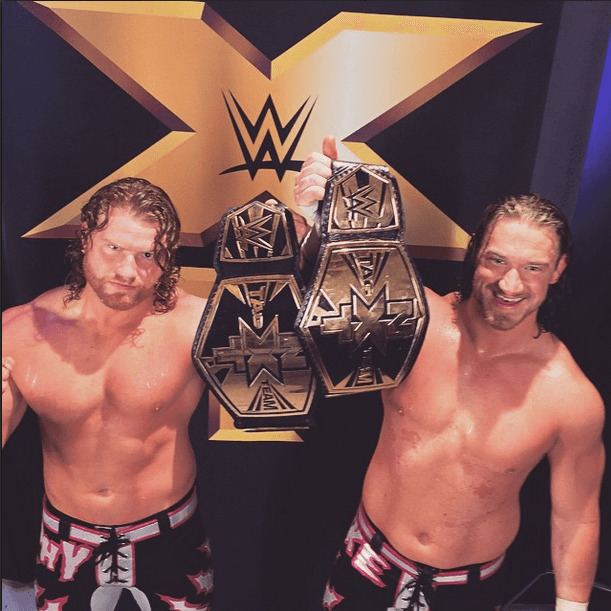 Blake and Murphy Change for NXT tag champs WWE Network Cena Make A Wish