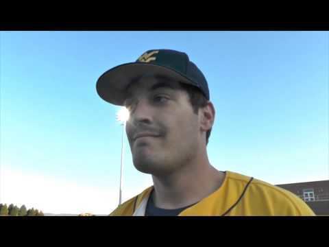 Blake Smith (baseball) WVU Baseball Blake Smith postgame vs Marshall 4212015 YouTube