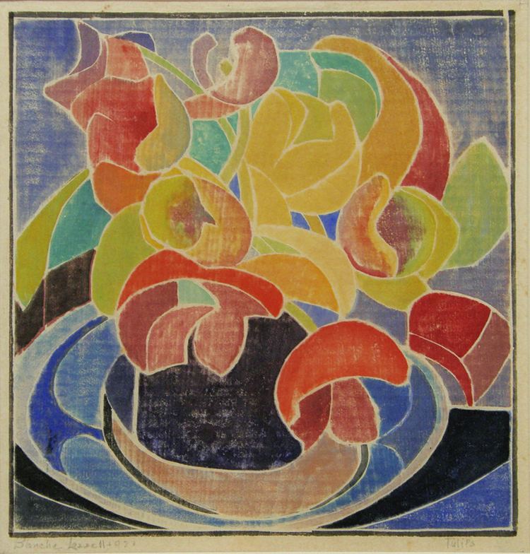 Blanche Lazzell Tulips by Blanche Lazzell Annex Galleries Fine Prints