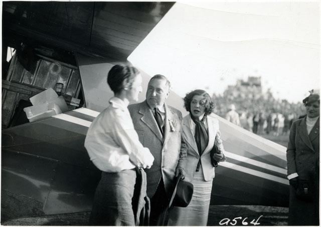 Blanche Noyes Beechcraft C17R Archives Women in Aerospace History