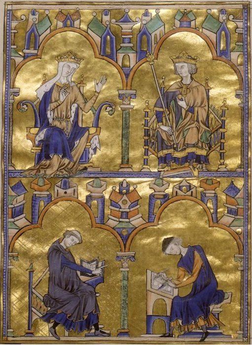 Blanche of Castile Saint Louis Bible moralized bible Gothic Khan Academy