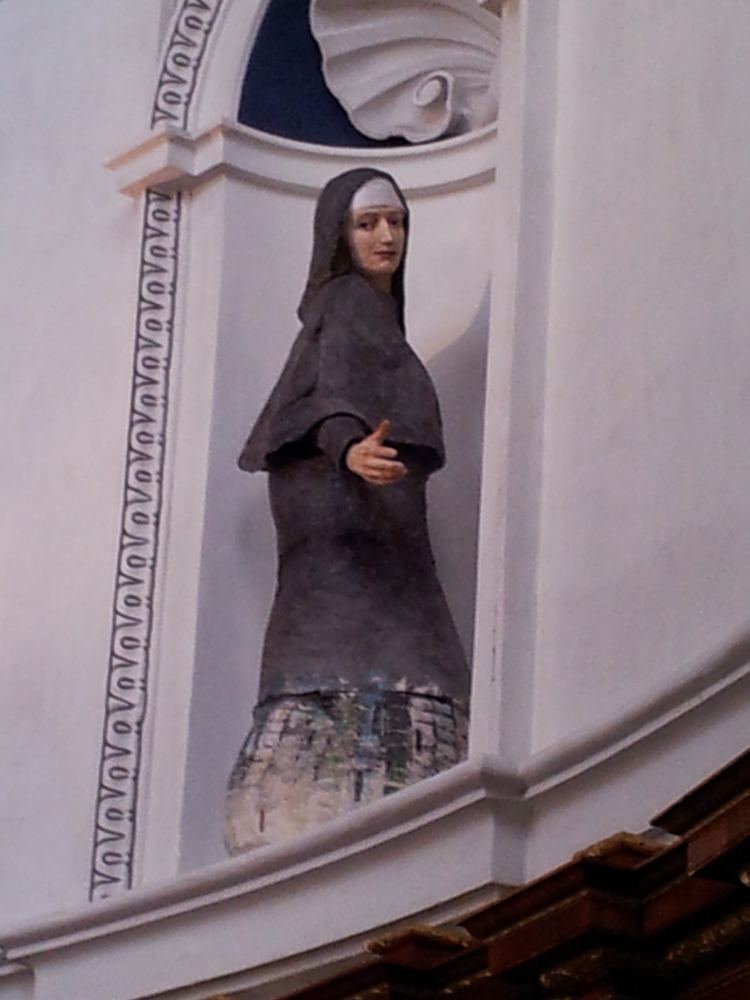 Blandine Merten Statue der Seligen Sr Blandine Merten im Dom zu Trier