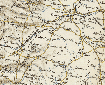 Blatherwycke History of Blatherwycke in East Northamptonshire Map and description