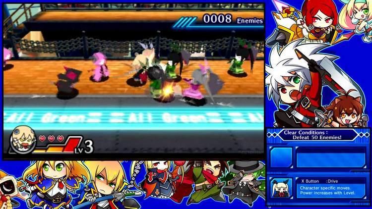 BlazBlue: Clone Phantasma Blazblue Clone Phantasma 3DS Gameplay Noel story mode YouTube