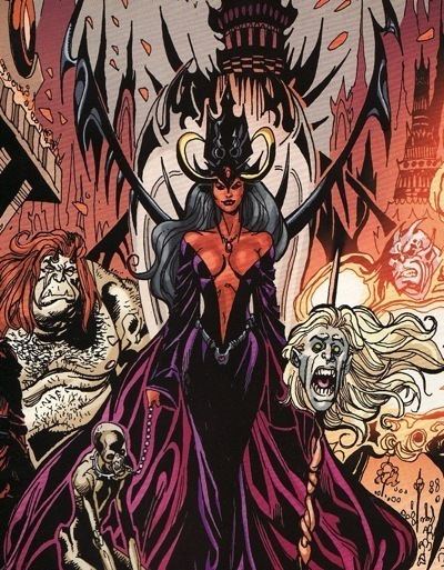 Blaze and Satanus Lady Blaze Character Comic Vine