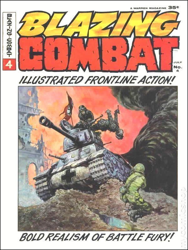 Blazing Combat Blazing Combat 1965 Warren Magazine comic books