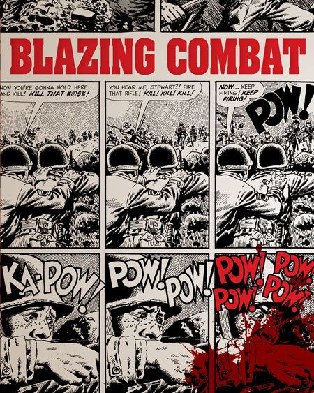 Blazing Combat Now in stock Blazing Combat Softcover Ed Fantagraphics