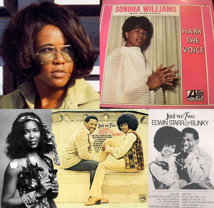 Blinky (singer) Sondra Blinky Williams released five Motown singles starting in