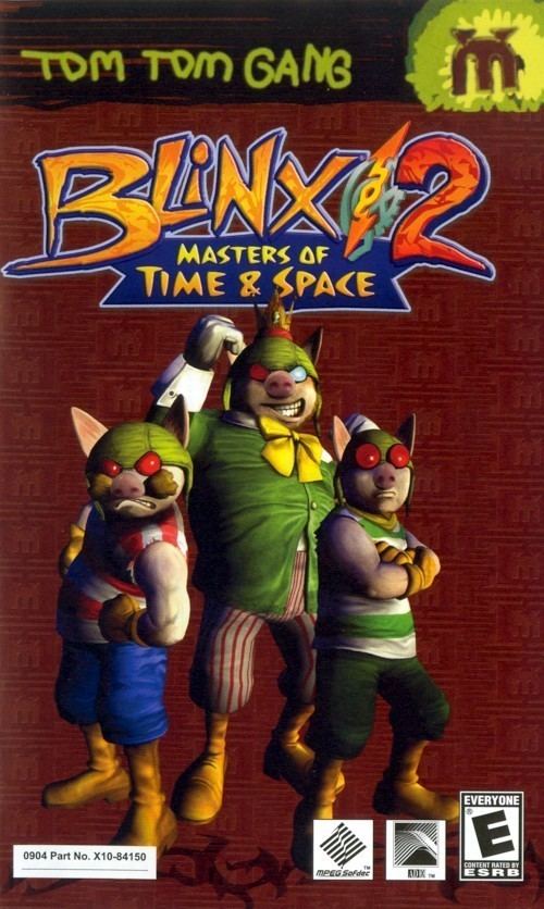 Blinx 2: Masters of Time and Space Manual Back