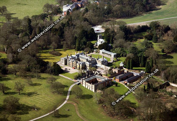 Blithfield Hall Blithfield Hall from the air ca08164jpg