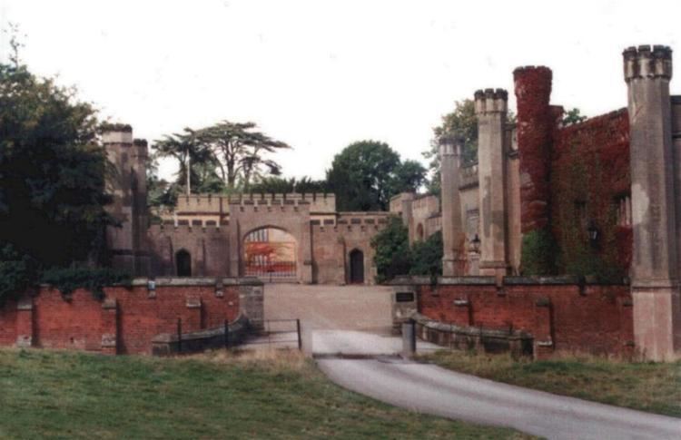 Blithfield Hall Main Entrance to Blithfield