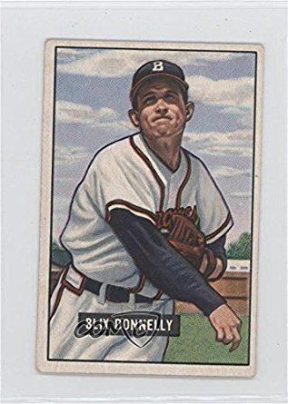 Blix Donnelly Amazoncom Blix Donnelly Baseball Card 1951 Bowman Base 208
