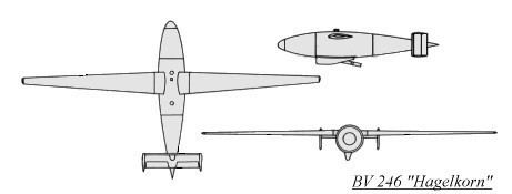 Blohm & Voss BV 246 Blohm amp Voss BV 246 Glide Bomb Luft 3946 Entry