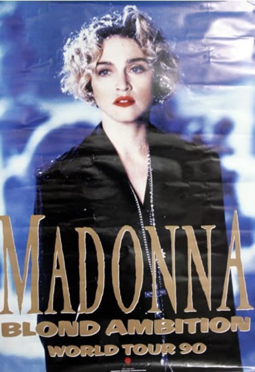 Blond Ambition World Tour Madonna Blond Ambition World Tour Japanese Promo poster 555839