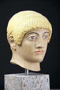 Blond Kouros's Head of the Acropolis httpsuploadwikimediaorgwikipediacommonsthu