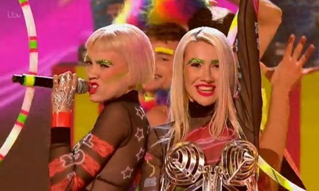 Blonde Electra The X Factor Steph Nala and Blonde Electra to go in doubleeviction
