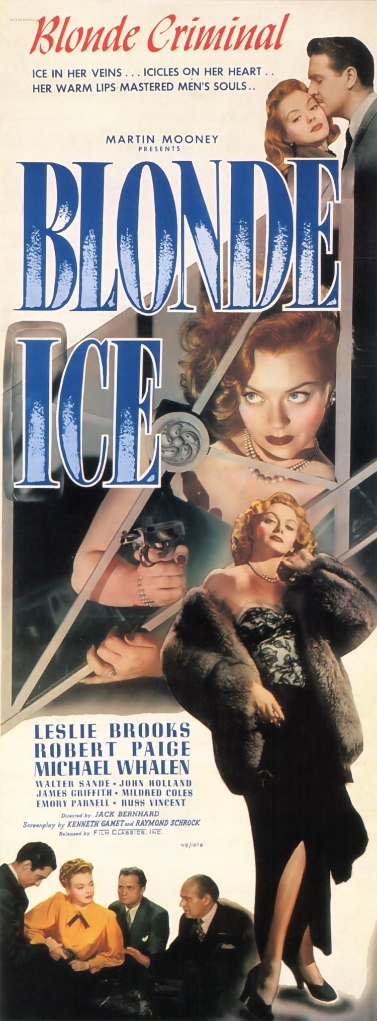 Blonde Ice Blonde Ice 1948 The Motion Pictures