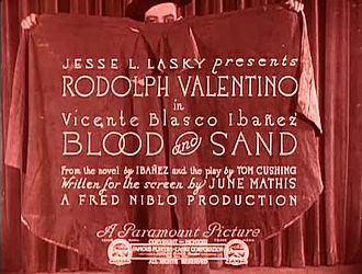 Blood and Sand (1922 film) Sangue e arena film 1922 Wikipedia