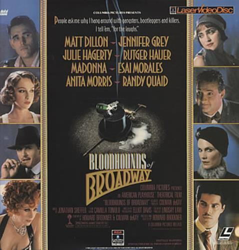Bloodhounds of Broadway (1989 film) Madonna Bloodhounds Of Broadway US laserdisc lazerdisc 313671