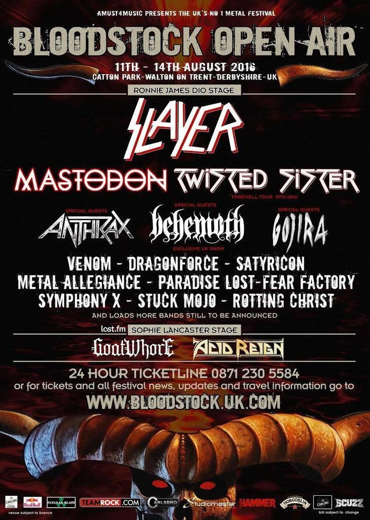 Bloodstock Open Air Bloodstock Open Air 2016 All Metal Festivals