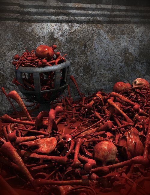 Bloody Bones Them Bloody Bones Textures for Daz Studio and Poser