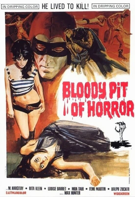 Bloody Pit of Horror Bloody Pit of Horror 1965 Kent The Claw39s BMovie Blog