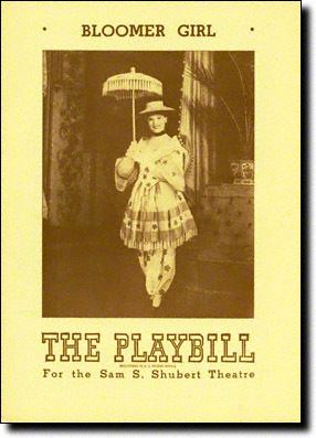 Bloomer Girl Bloomer Girl A Staged Reading Everything I Know I Learned From