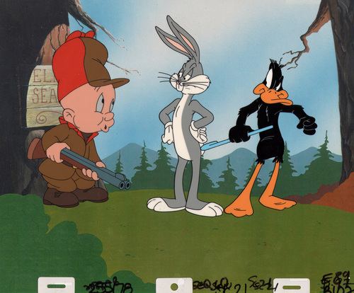 (Blooper) Bunny Comic Mint Animation Art Blooper Bunny 1991 Directed by Greg