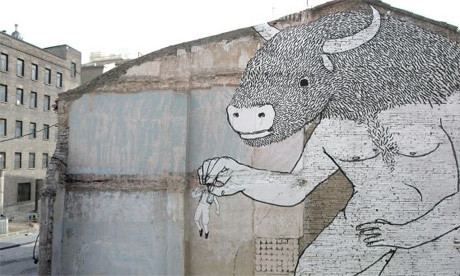 Blu (artist) Street art is now mainstream Art and design The Guardian