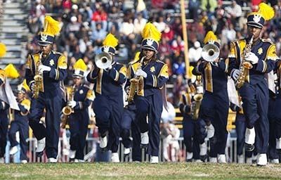 Blue and Gold Marching Machine The Alumni Times NC AampT State University Alumni Newsletter