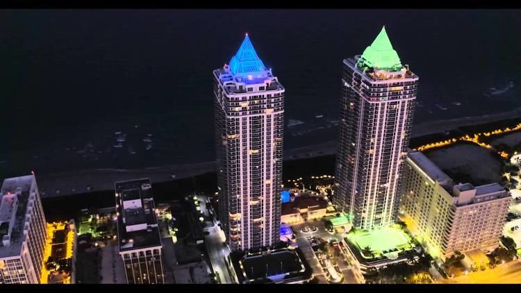 Blue and Green Diamond Blue amp Green Diamond Miami Beach DJI Inspire Pro YouTube