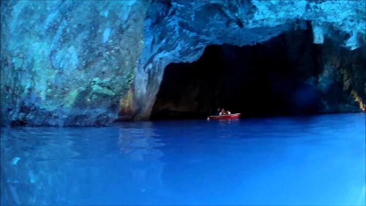 Blue Cave (Kastellorizo) The Blue Cave Kastelorizo Greece YouTube