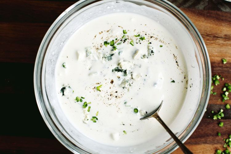 Blue cheese dressing How to Make BangUp Blue Cheese Dressing The Huffington Post