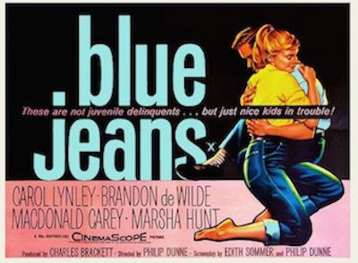 Blue Denim BLUE DENIM DVD aka Blue Jeans 1959 Movie on DVD Carol Lynley