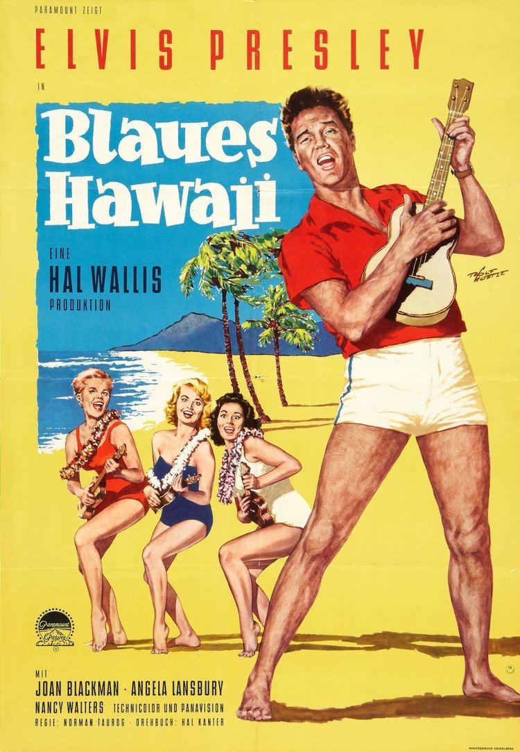 Blue Hawaii Elvis Presley Blue Hawaii 1961 Movie Poster 5060s movies