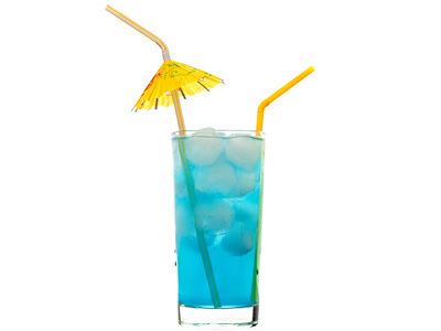 Blue Lagoon (cocktail) Blue Lagoon Cocktail Refreshing Cocktail Drink with Vodka and Blue