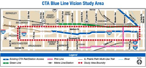 Blue Line (CTA) Blue Line Forest Park Branch FeasibilityVision Study