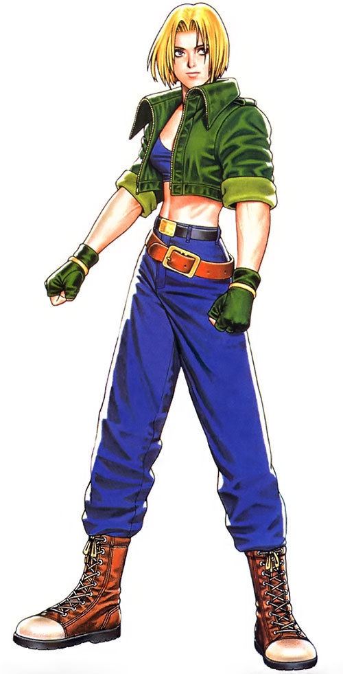 Blue Mary Blue Mary Ryan Fatal Fury King of Fighters Character profile